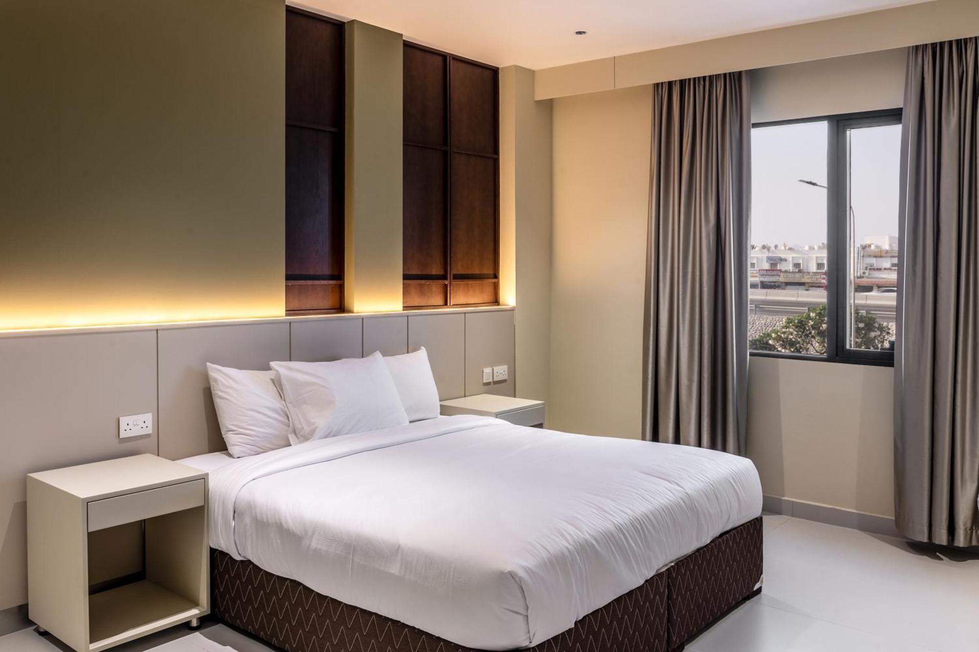 Jarzez Hotel Apartments Al Hail スィーブ エクステリア 写真